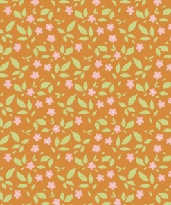 Sunday Brunch Tipsy Floral Blender ginger / Tilda