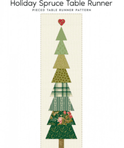 Holiday Spruce Table Runner / Edyta Sitar