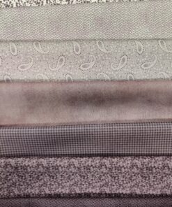 pakket met 7 fat quarters /lila-Paars