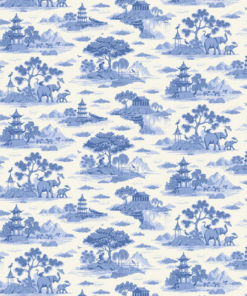 Something Blue / Cottonview Cream / Tilda - Afbeelding 2