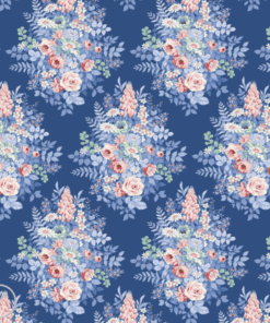 Something Blue / Whimsyflower night/ Tilda - Afbeelding 2