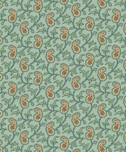 Jingle Bell / Paisley Vine Vintage Blue / Edyta Sitar