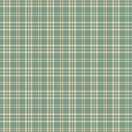 Jingle Bell / Pajama Plaid Vintage Blue / Edyta Sitar