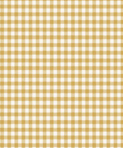 Gingham Yellow / backing /Tilda