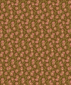 Secret Stash Chestnut / Leaf and Vine /Edyta Sitar