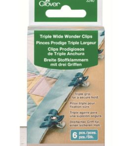 triple wide wonder clips clover /pakket met 6 stuks