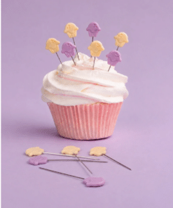 Iron-safe plastic Head Pins  Cupcakes / Bohin